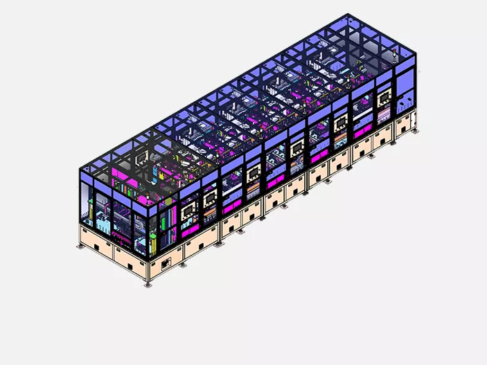 LCD module automatic Mylar pasting machine